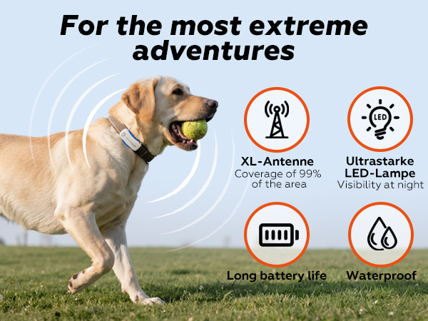 ADVENTURES TRACKER FOR DOG