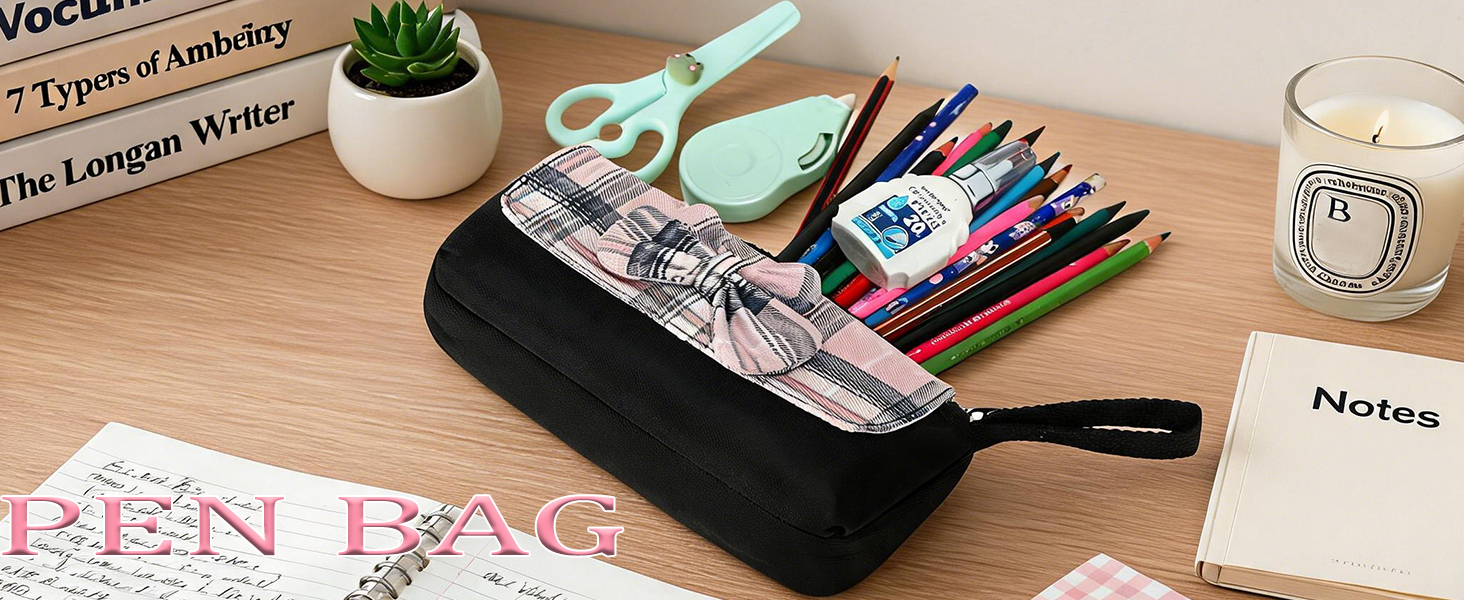 school backpack and pen bag set