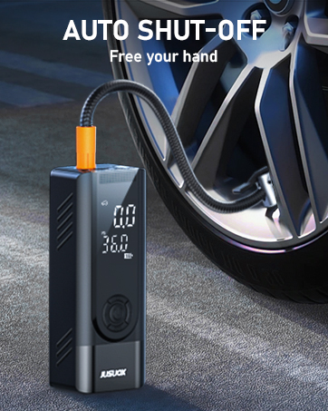 Tire Inflator Portable Air Compressor with auto stop