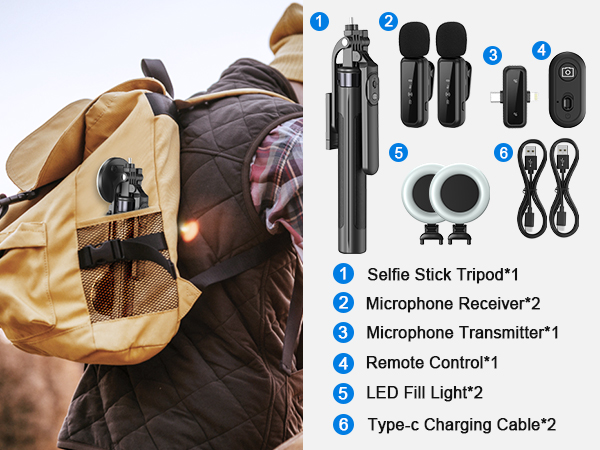 All-in-One vlogging content creator kit