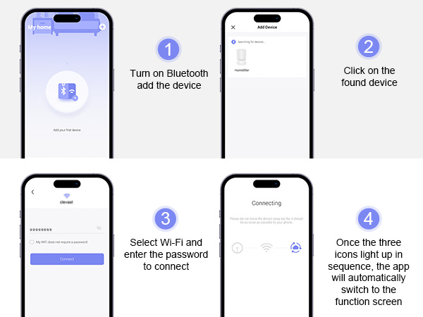 How to connect to APP