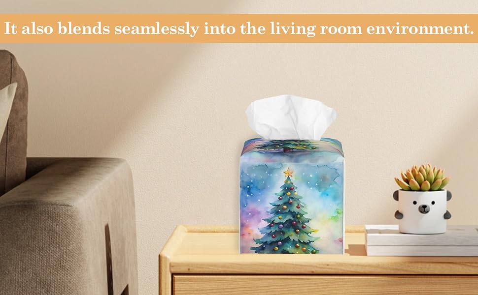 square tissue box cover