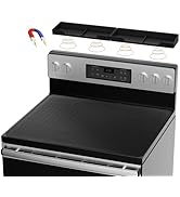 Space-Saving Set of Electric Stove Top Shelf Stovetop Cover - Silicone Cooktop Cover Mat Protecto...