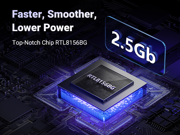 UGREEN 2.5Gb USB to Ethernet Adapter, Ethernet to USB Adapter for Laptop