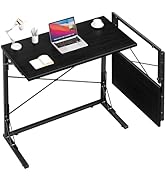 Vantic 31.5" Folding Desk, Foldable TV Tray Table for Eating on Couch, Extra Large TV Dinner Tray...