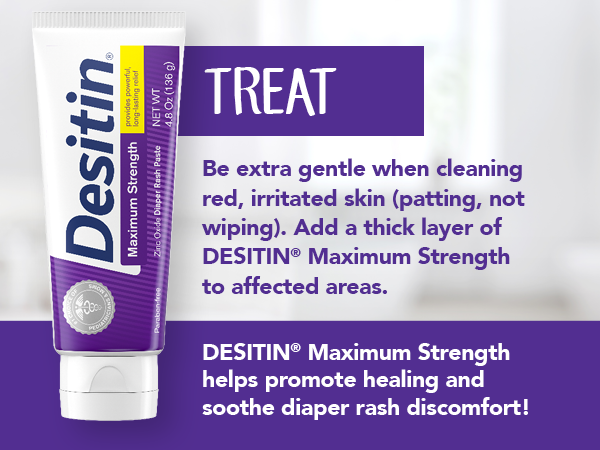 red irriated skin rash discomfort diaper rash prevent treatment baby