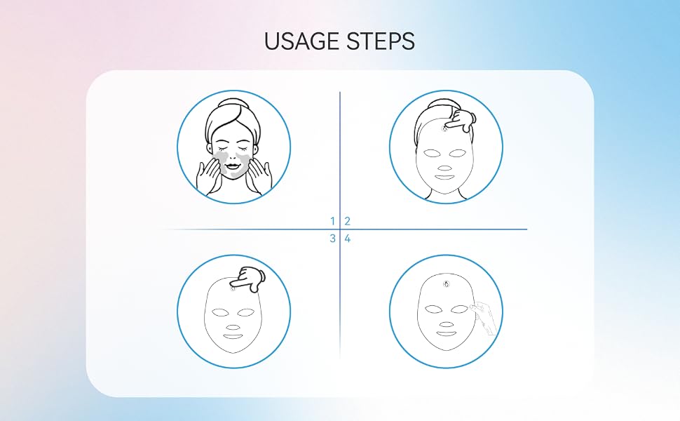 led mask light therapy