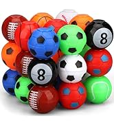36 PCS Basketball Fidget Spinner, Soccer Ball Stress Relief Toys for Kids Adults, Goodie Bag Stuf...