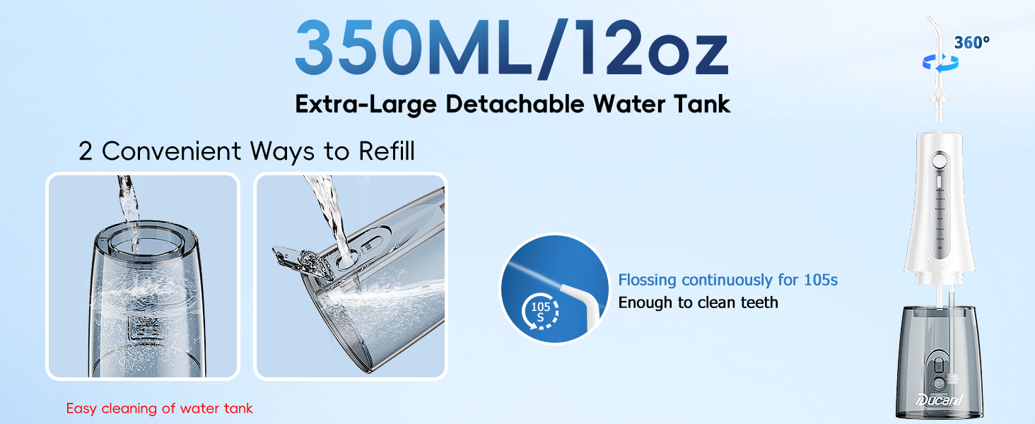 water flosser cordless