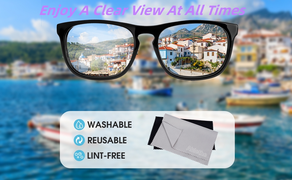 glasses cleaning cloth