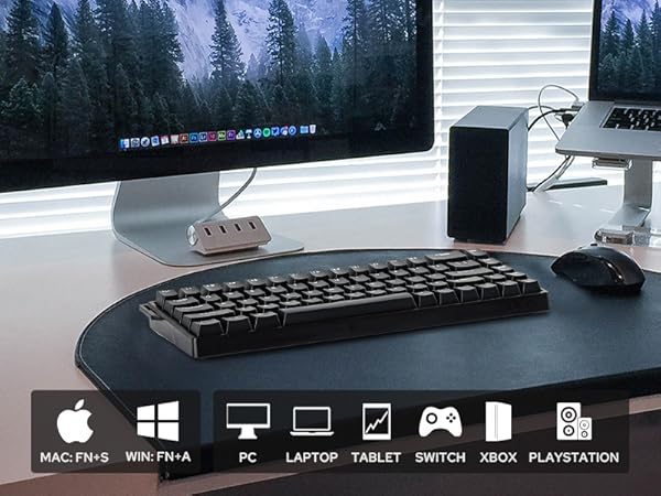 magnetic gaming keyboard