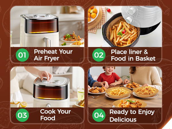 air fryer liners