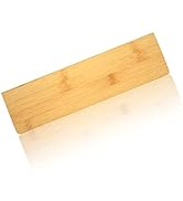 Wooden Keyboard Wrist Rest for 60% Keyboard, Bamboo Wood Wrist Rest Pad Support with Anti-Slip Ru...