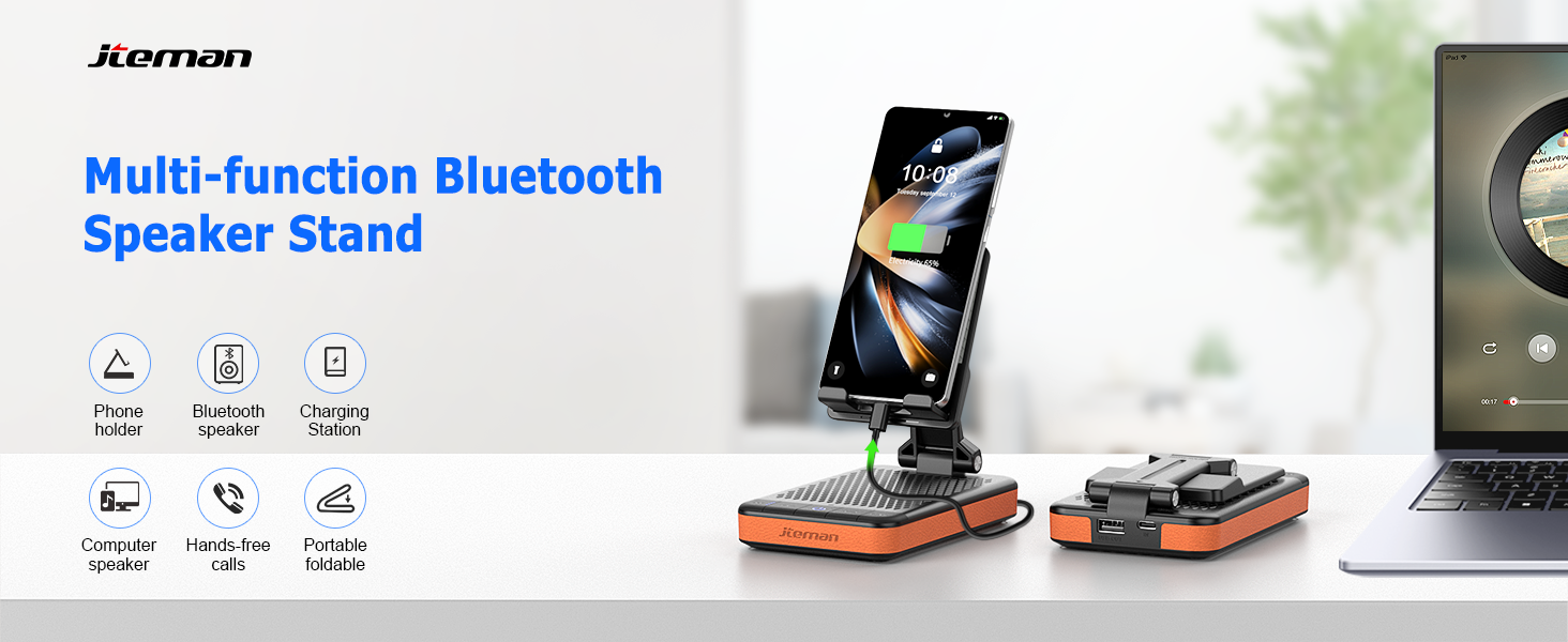 Multi-function Bluetooth Speaker Stand