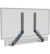 ELIVED Soundbar Mount, Sound Bar TV Bracket, for Mounting Above or Under TV, Fits Most Sound Bars...