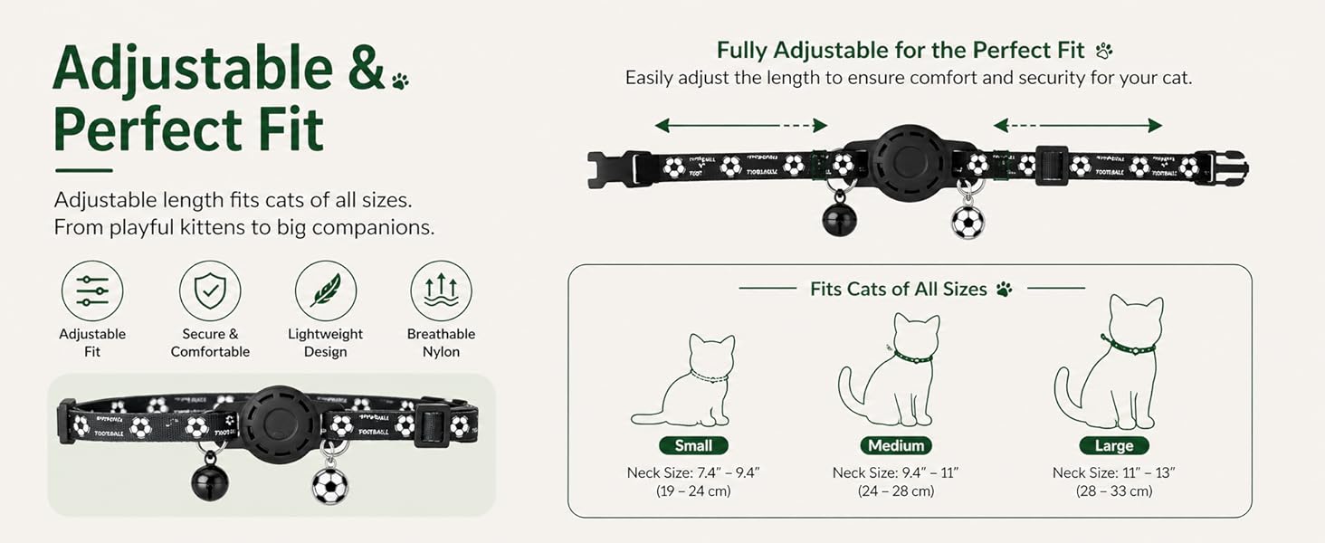GPS Collar for Cats,Pet Tracker (Android Only) Smart tag