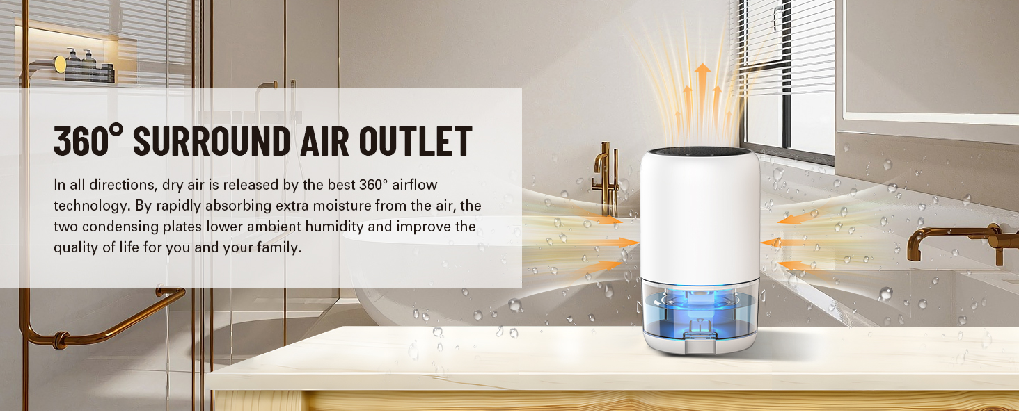 360° SURROUND AIR OUTLET