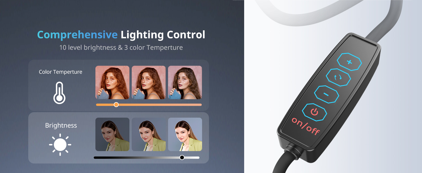 iphone tripod stand with ring light