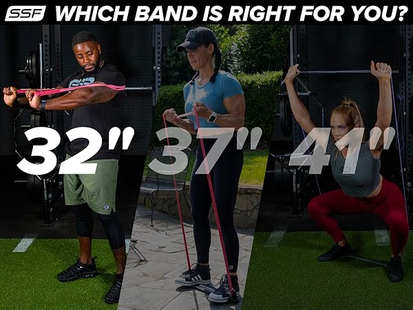 32" Band, Resistance Band, X-3 Bands- X-3 Bar, Serious Steel, Shorter Bands, Band Sets 