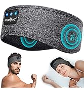 Sleep Headphones Sleep Mask Bluetooth Headband Wireless Music Headband Headphones, Sports Sleepin...