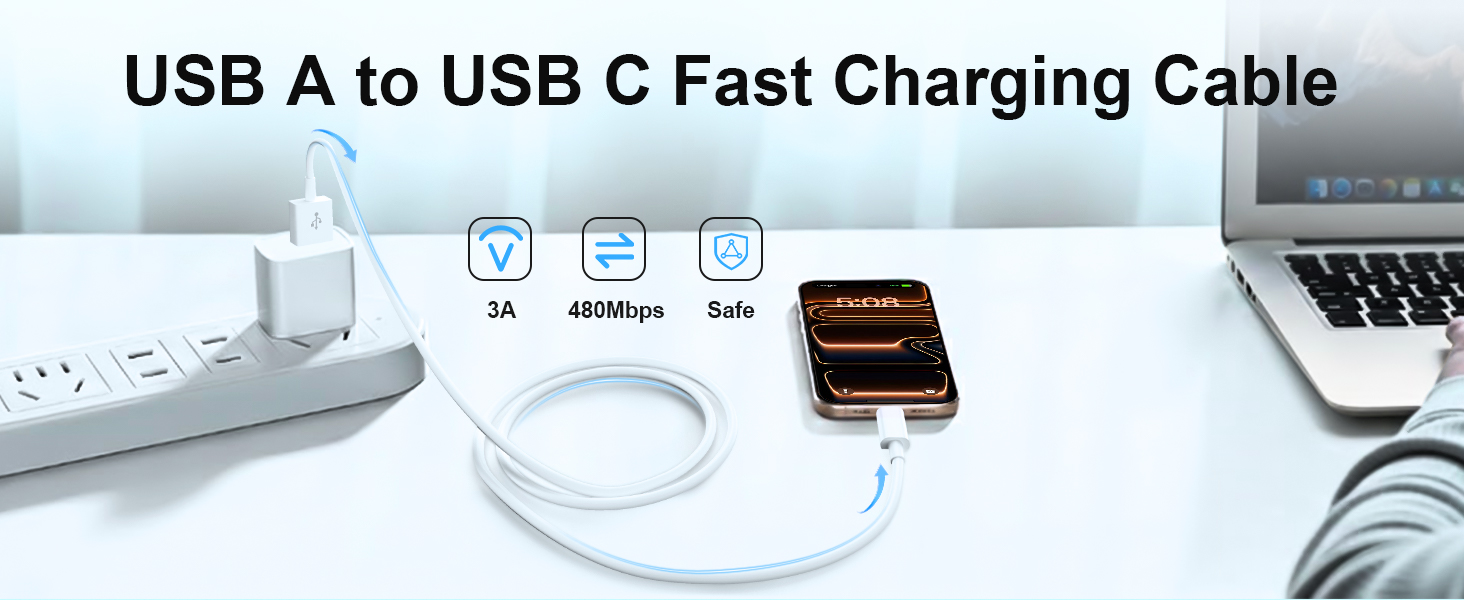 usb to usb c cable fast charging