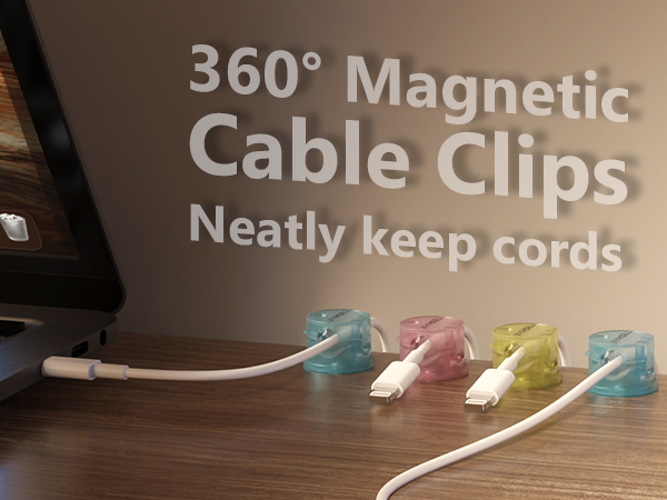 Magnetic Cable Clips
