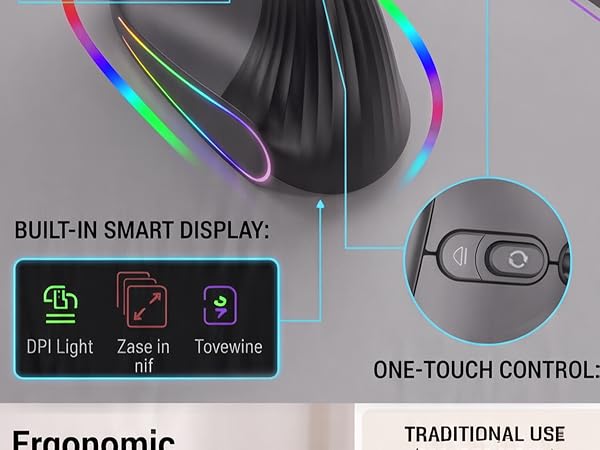 Ergonomic Wireless Mouse