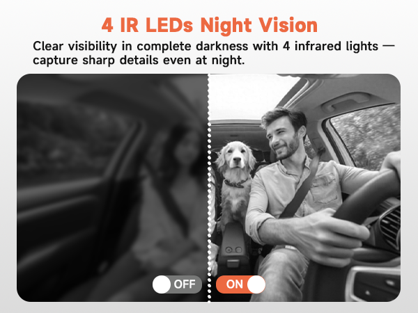dashcam front and rear camera