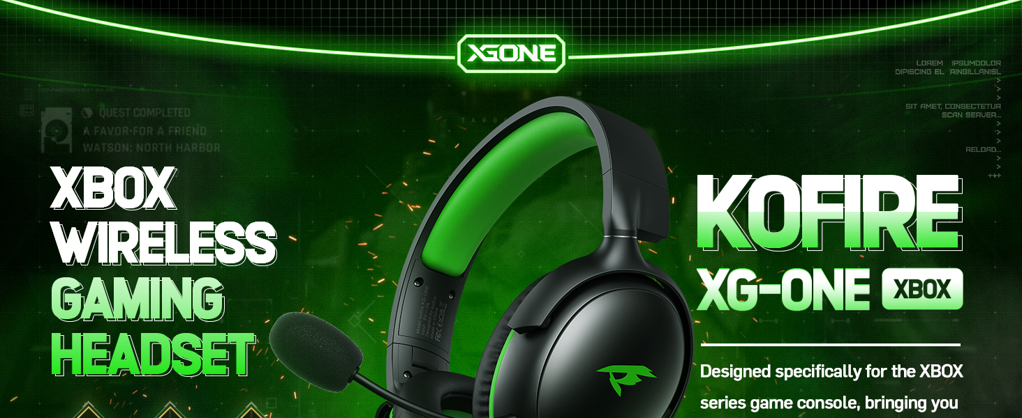 KOFIRE Xbox Wireless Gaming Headset