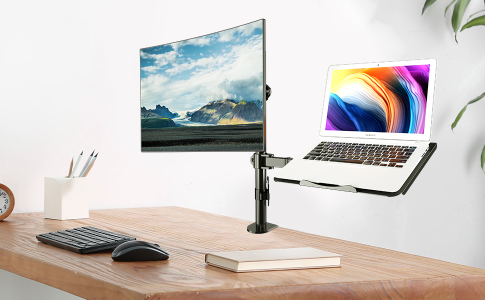 laptop stand for desk clamp