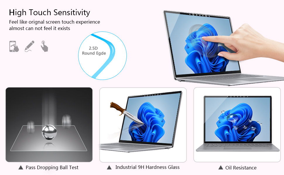 surface laptop 6 5 4 3 2 1 13.5 screen protector