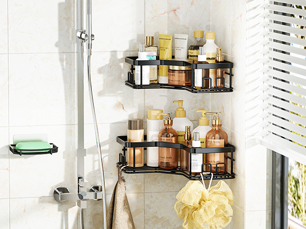 corner shower caddy