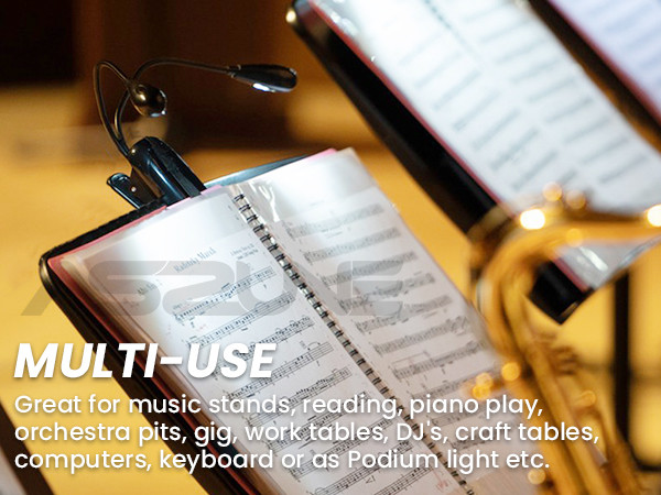 music stand light