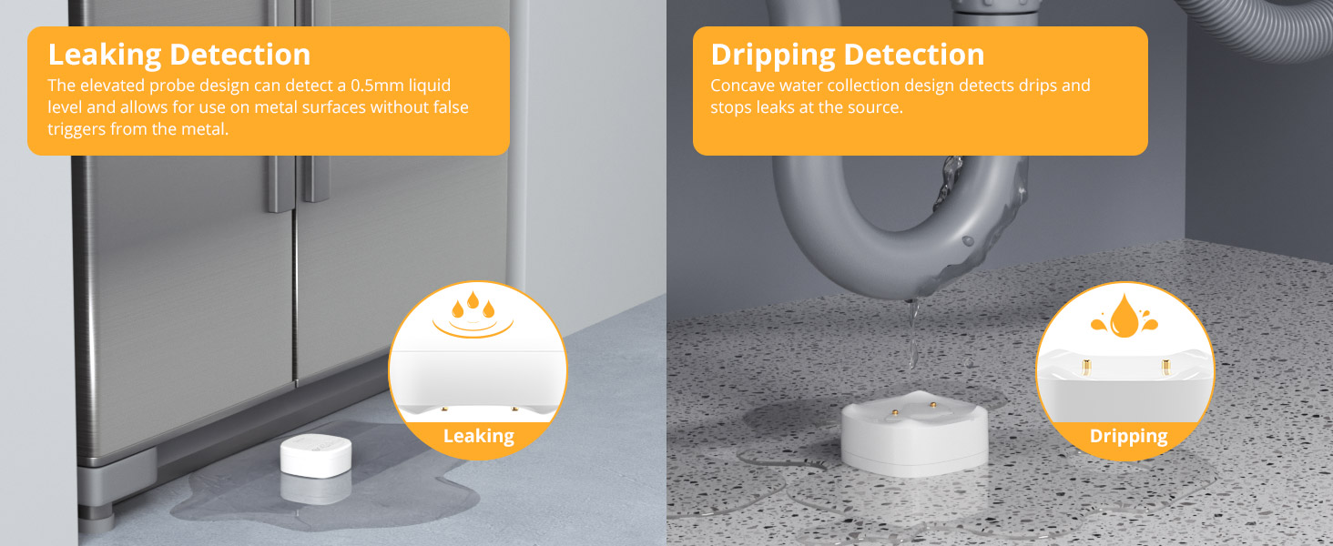sonoff zigbee water leak sensor