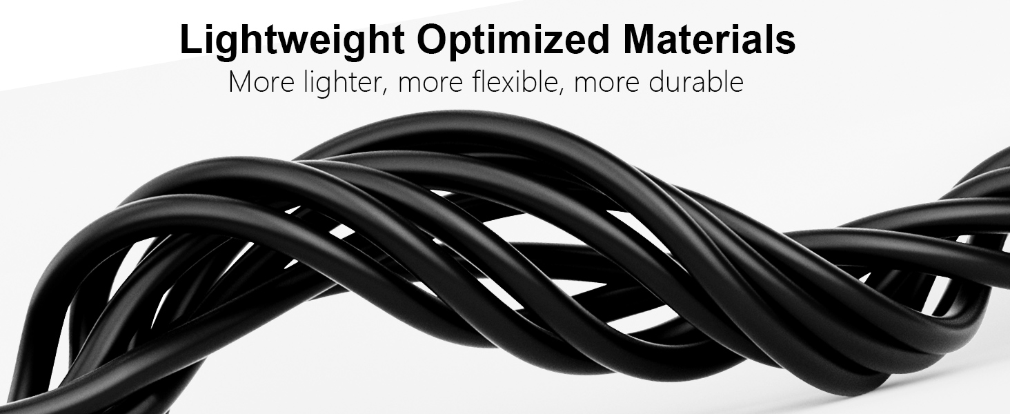 black outdoor extension cord