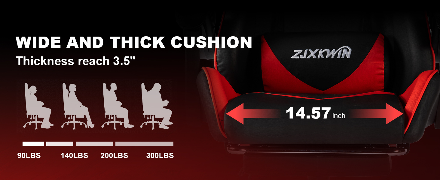 wide cushion