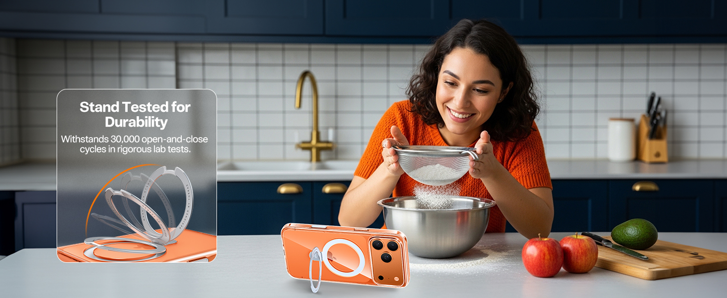 iPhone 17 Pro Phone Case with ring holder