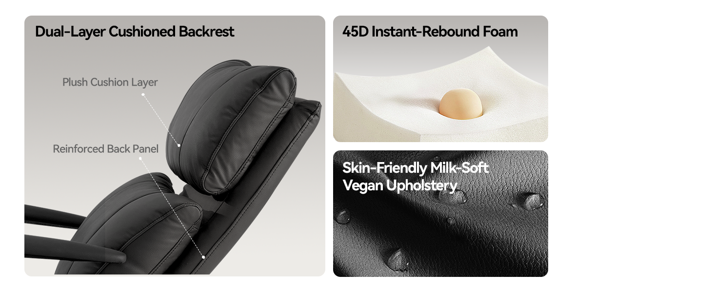 reclining office chair ergonomic with foot rest comfortable executive big and tall office chair
