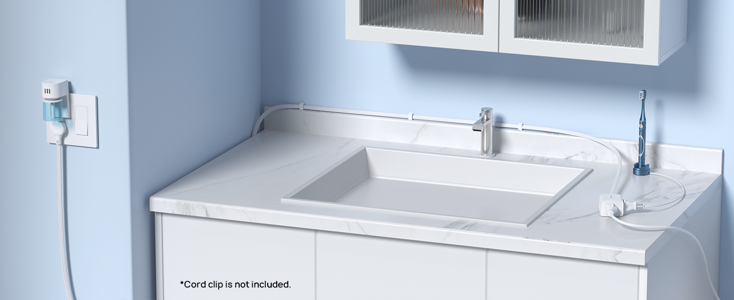 flat extension cord 15ft