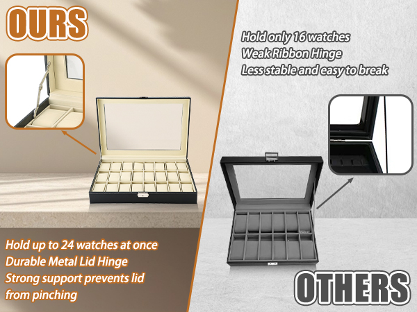 24 Slot Watch Box
