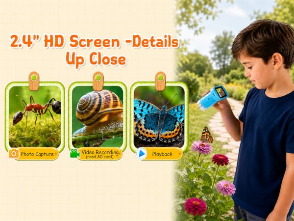 2.4&amp;#34; HD Screen – Details up Close