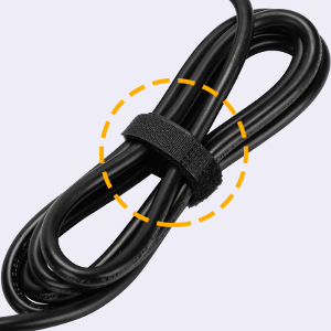 5ft black extension cable