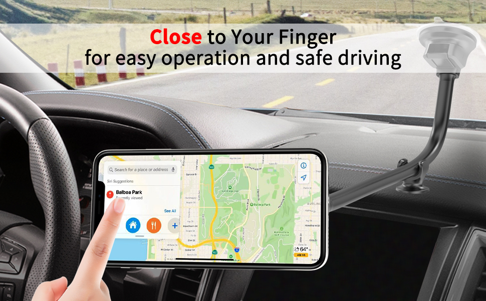 magnetic car phone holder