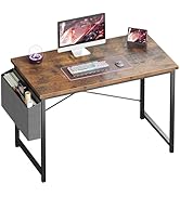 OLIXIS Computer Desk 44 Inch Home Office Desks for Small Spaces, Gaming Writing Study Work Table ...