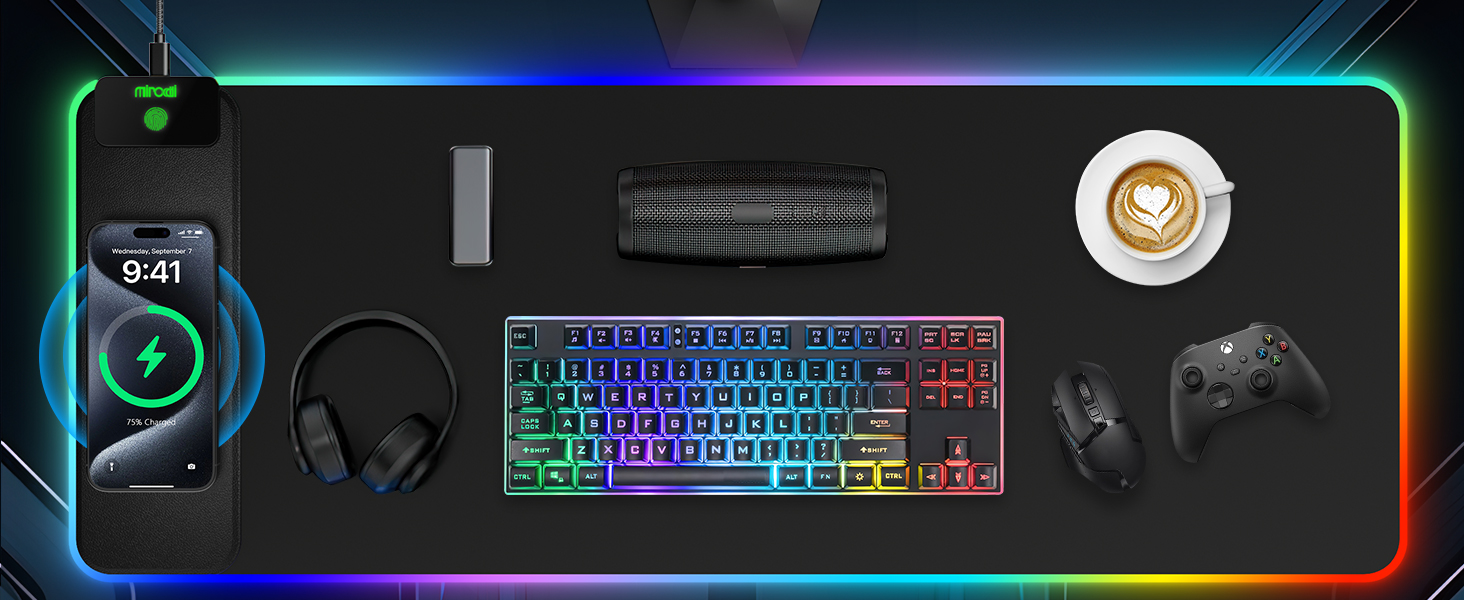 Mouse Pad Magnetic Charging