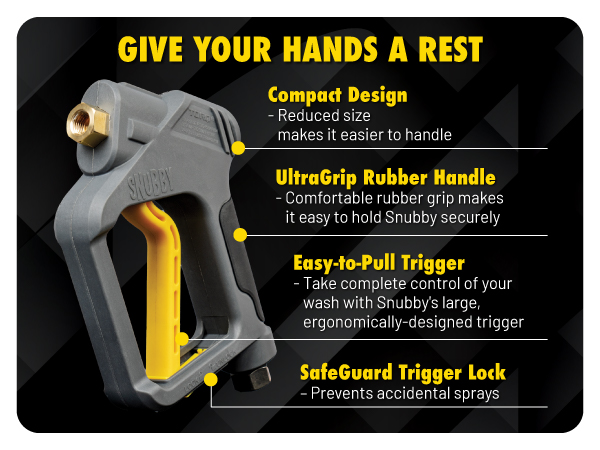 Snubby Pressure Washer Gun From Chemical Guys