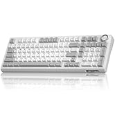 SOLAKAKA KI99 Pro 96% Wireless Mechanical Keyboard, RGB Gaming Keyboard, Hot-Swappable Pre-Lubed ...