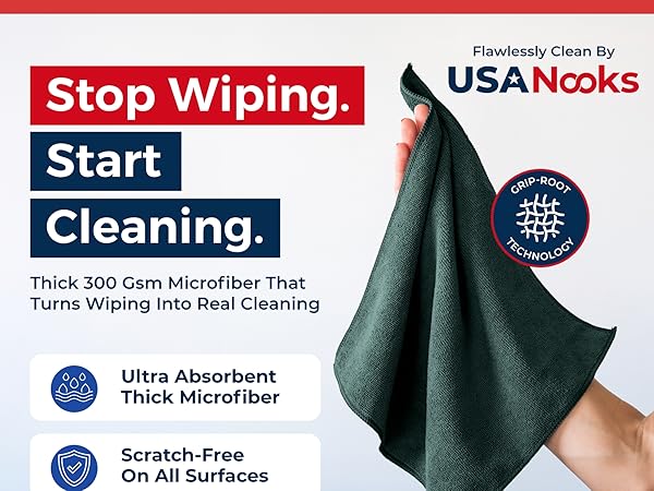 Stop Wiping. Start Cleaning.