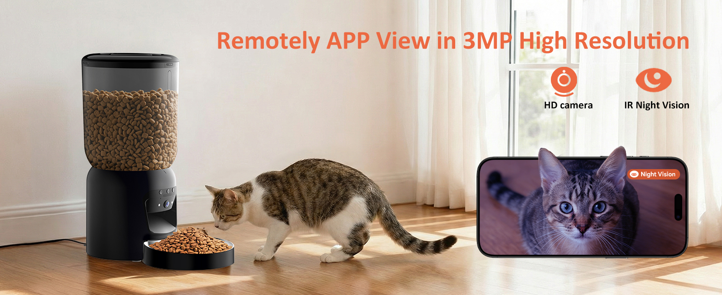 Remotely APP View in 3MP High Resolution