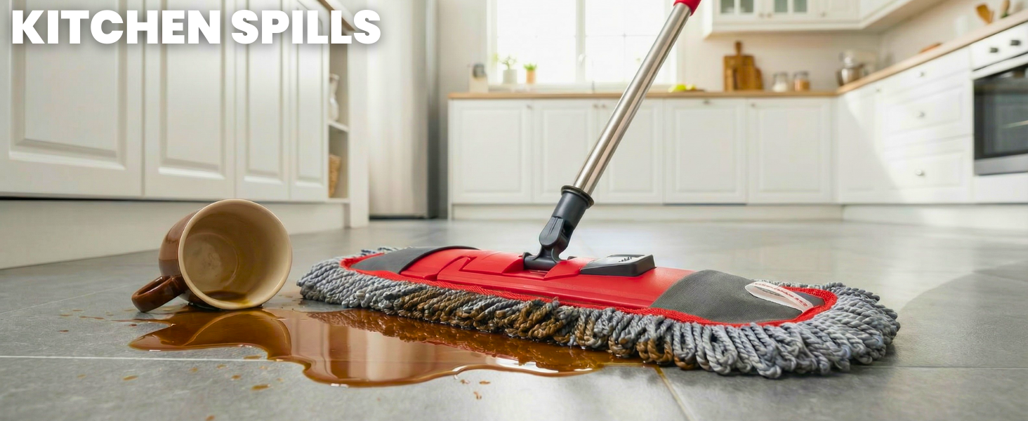 GLEAMGAGA DUST MOP FOR FLOOR CLEANING